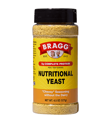 Jar with Bragg Nutritional Yeast Jar with Bragg Nutritional Yeast