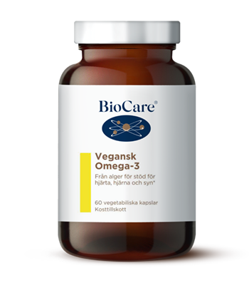 BioCare Vegansk Omega-3 60 kapslar