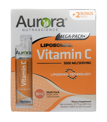 Aurora Mega Liposomal C dospåsar 32 st