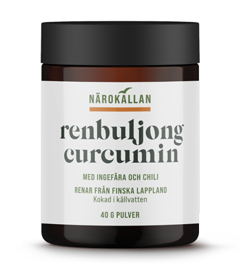 Närokällan Renbuljong med curcumin ingefära & chili 40 g