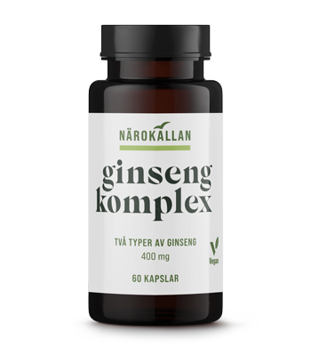 Närokällan Ginseng Komplex 60 kapslar