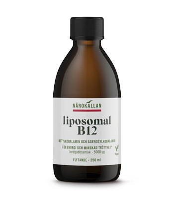 Närokällan Liposomal B12 5000 mcg 250 ml