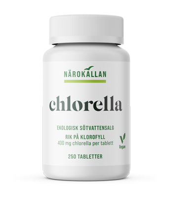 Närokällan Chlorella 250 tabletter EKO