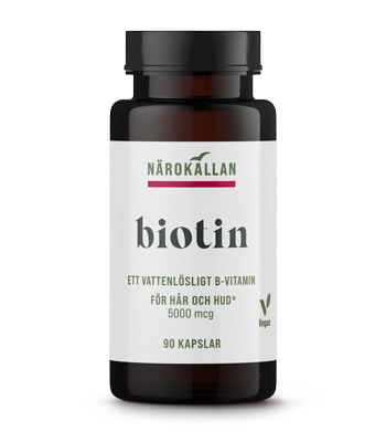 Närokällan Biotin 5000 mcg 90 kapslar