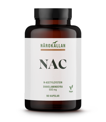 Närokällan NAC N-Acetylcystein 600 mg 90 kapslar