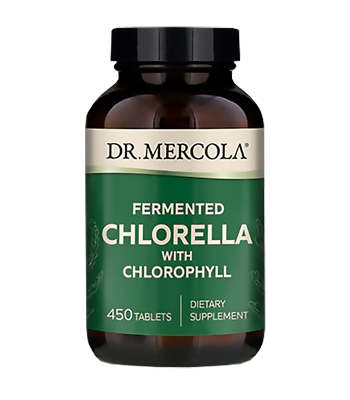 Dr. Mercola Fermented Chlorella 450 tabletter