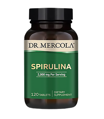 Dr. Mercola Spirulina 120 tabletter