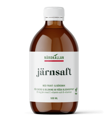 Närokällan Järnsaft 500 ml | Humlan x Närokällan | Gymkraft