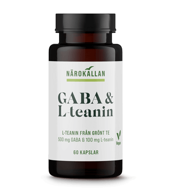 Burk med Närokällan GABA & L-teanin Burk med Närokällan GABA & L-teanin