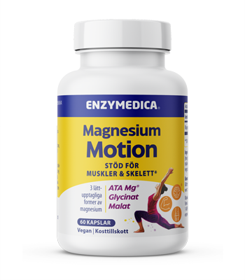 Bottle with Enzymedica Magnesium Motion Bottle with Enzymedica Magnesium Motion