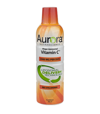 Bottle with Aurora Liposomal Vitamin C Bottle with Aurora Liposomal Vitamin C