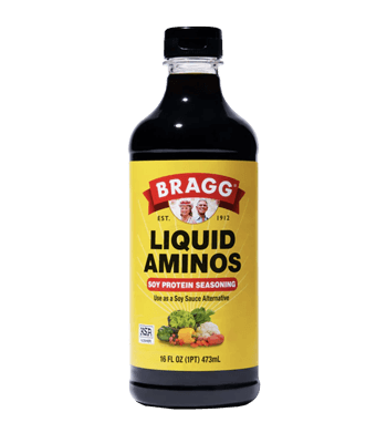 Flaska med Bragg Liquid Aminos Flaska med Bragg Liquid Aminos