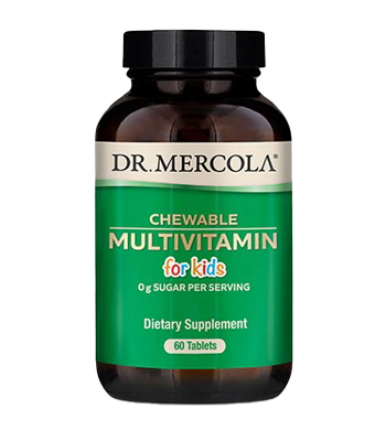 Dr. Mercola Tuggbar Multivitamin för Barn 60 tabletter