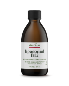 Närokällan Liposomal B12 5000 mcg 250 ml