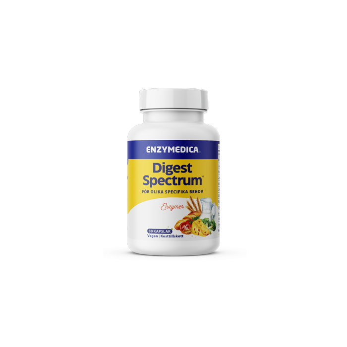 Bottle with Enzymedica Digest Spectrum enzymes