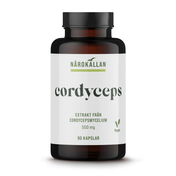 Burk med Närokällan Cordyceps 90 kapslar