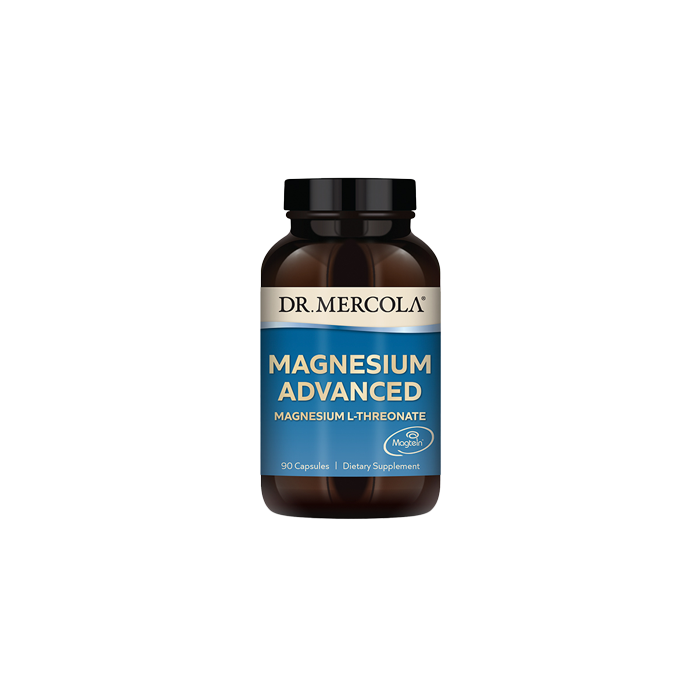 Bottle with Dr. Mercola Magnesium Advanced L-threonate Bottle with Dr. Mercola Magnesium Advanced L-threonate