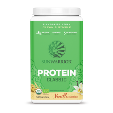 Sunwarrior Classic Protein Vanilla 750 g Organic