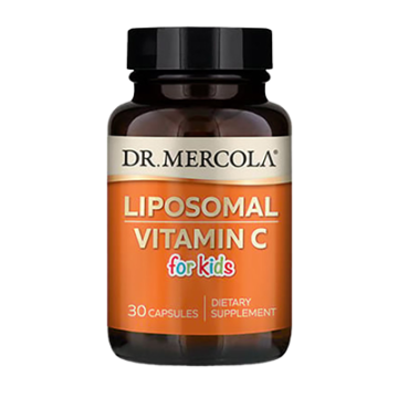 Dr. Mercola Liposomal C-vitamin för Barn 30 kapslar