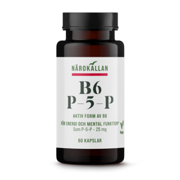 Närokällan B6 P5P 25 mg 60 kapslar