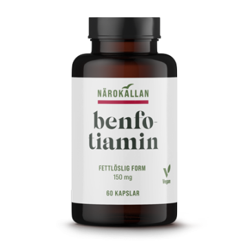 Närokällan Benfotiamin 150 mg 60 kapslar