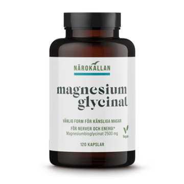 Närokällan Magnesiumglycinat 120 kapslar
