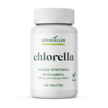 Närokällan Chlorella 250 tabletter EKO