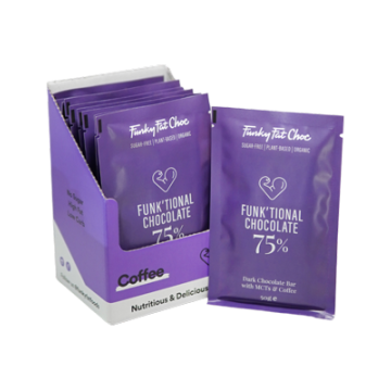 Funky Fat Foods Choclate Coffee 10 pack Organic