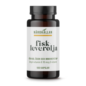 Närokällan Fish liver oil 100 capsules