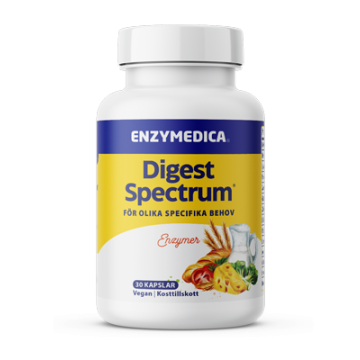 Bottle with Enzymedica Digest Spectrum enzymes