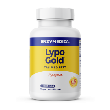 Bottle with Enzymedica Lypo Gold