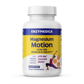 Bottle with Enzymedica Magnesium Motion