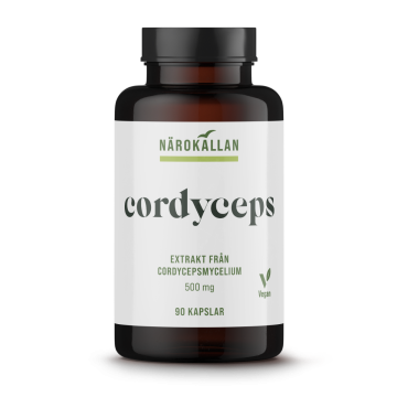 Burk med Närokällan Cordyceps 90 kapslar